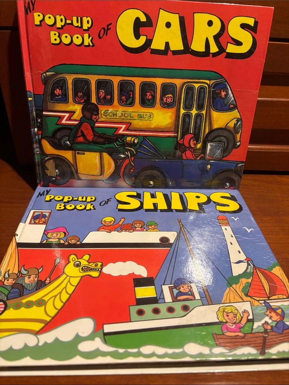 My Pop up book of Cars & Ships by Brown Watson